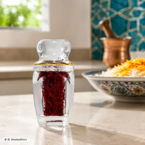 زعفران سرگل 0.5 گرمی گوهر
