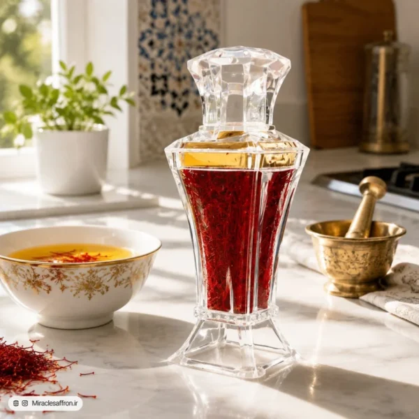 زعفران سرگل 5 گرمی شمس