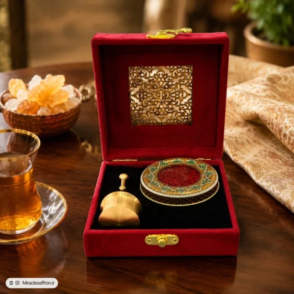 پک کادویی هیراد همراه با 1 گرم نگین با هاون