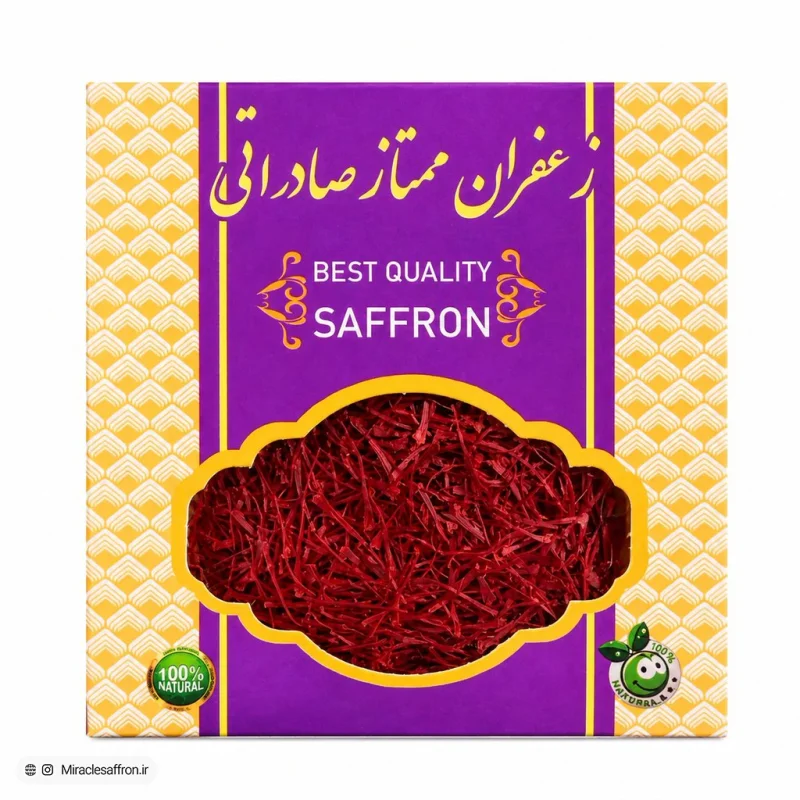 زعفران سرگل یک مثقال پاکتی