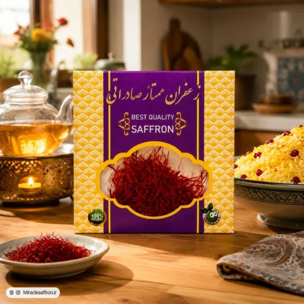 زعفران سرگل 3 گرمی پاکتی