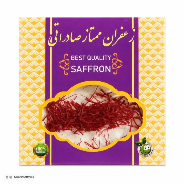 زعفران سرگل نیم گرمی پاکتی