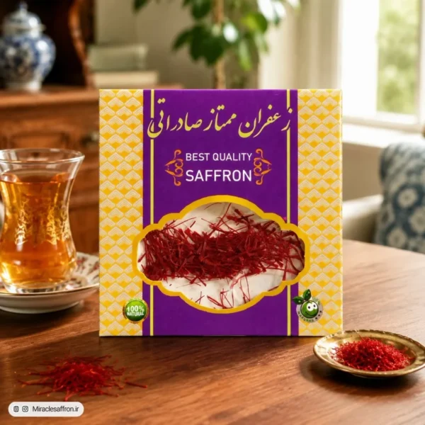 زعفران سرگل نیم گرمی پاکتی