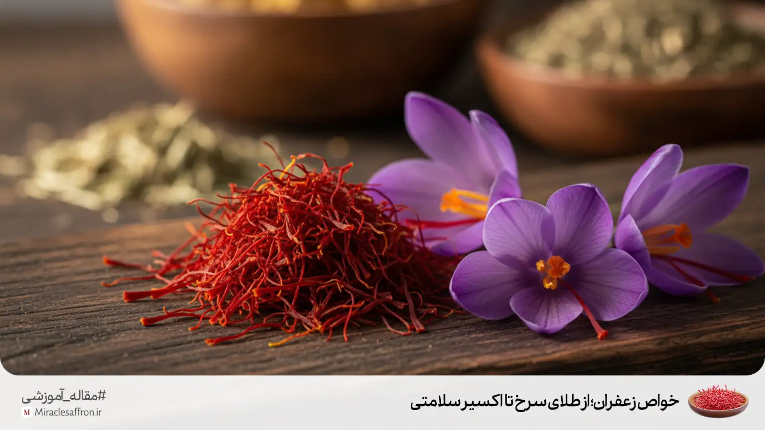 خواص زعفران؛ از طلای سرخ تا اکسیر سلامتی