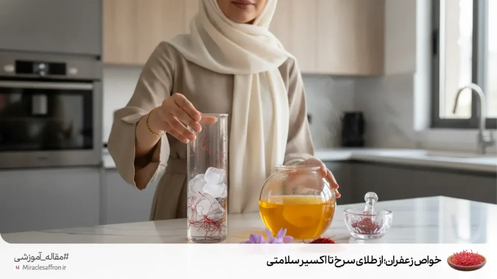 خواص زعفران؛ از طلای سرخ تا اکسیر سلامتی